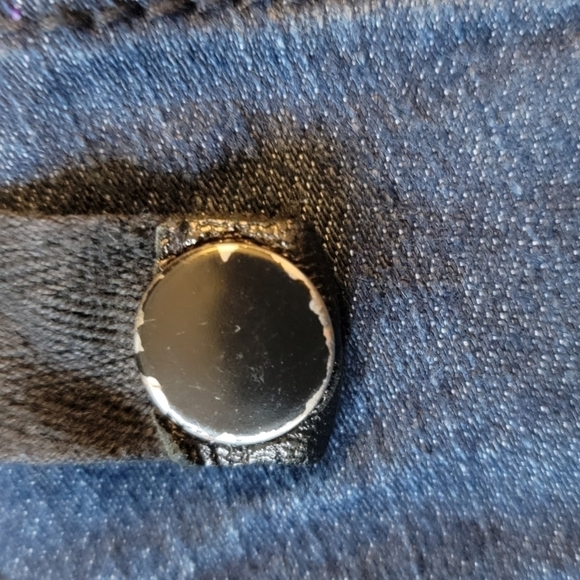 Women's Straight Leg Jeans - Blue - Picture 11 of 15